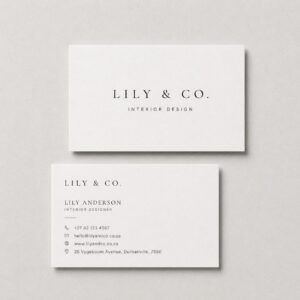 Business Card Design
